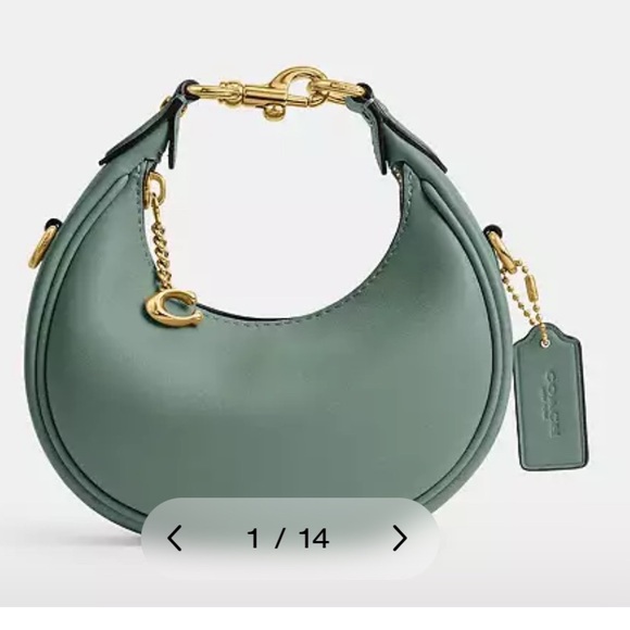 NWT Coach Jonie Sage Bag with Gold Accents - Picture 4 of 7